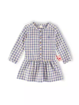 Платье Sigikid Flanell wild cat, синий