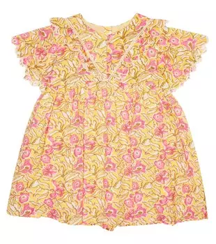 Платье Siloe из хлопка с цветочным принтом Louise Misha, разноцветный