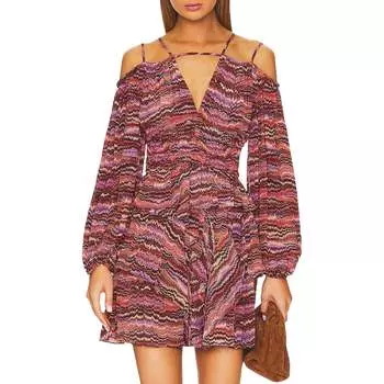 Платье Silvia цвета фиолетового сапфира Ulla Johnson