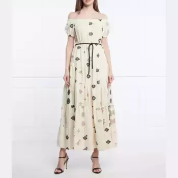 Платье Silvian Heach, бежевый