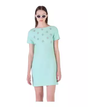 Платье Silvian Heach, зеленый