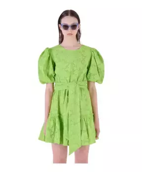 Платье Silvian Heach, зеленый