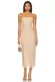 Платье SIMKHAI Valentina Slip, цвет Ginger Root