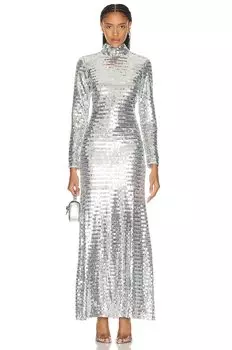 Платье Simon Miller Sequin Sculpty, цвет Satellite Silver