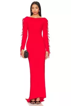 Платье симона Nbd, красный