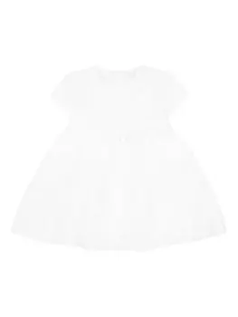 Платье Simonetta с жаккардовым узором, белый