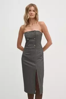 Платье Sisley, серый