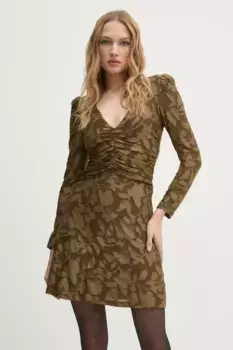 Платье Sisley, зеленый