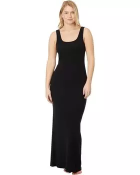 Платье Skin Pima Modal Rib Nabila, черный
