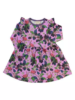 Платье Smfolk Brombeeren, цвет lila/bunt