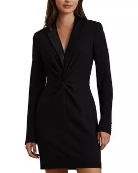Платье-смокинг Lauren Ralph Lauren, черный
