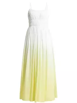 Платье со сборками Aje, белый