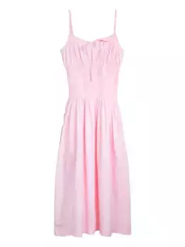 Платье со сборками Ciao Lucia, розовый