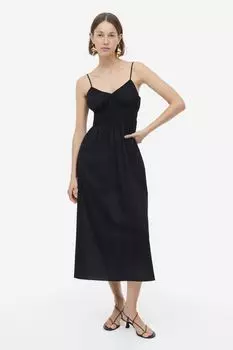 Платье со сборками на резинке H&M