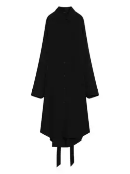 Платье со шнуровкой BALENCIAGA, черный