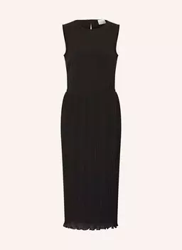 Платье со складками Claudie Pierlot, черный