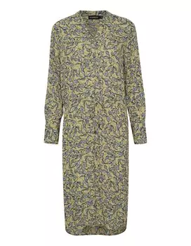 Платье Soaked In Luxury Zaya, оливковый