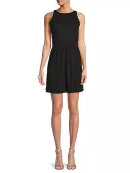 Платье Socialite с открытой спиной, черный