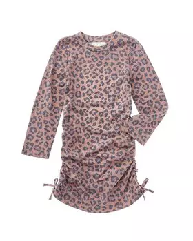 Платье Sol Angeles с леопардовым принтом и сборками