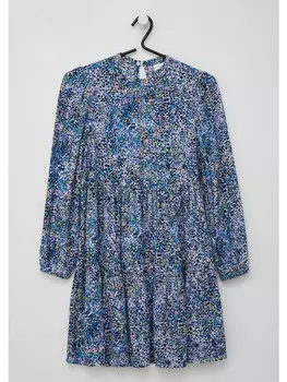 Платье sOliver kurz, цвет creme-mehrfarbig