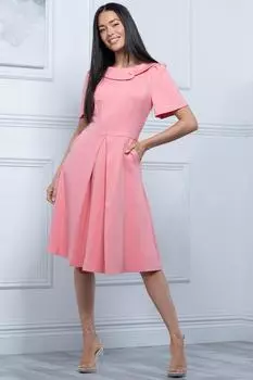 Платье Sophia с воротником на пуговицах Jolie Moi, оранжевый