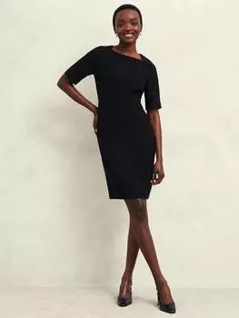 Платье-сорочка майи Hobbs, черный