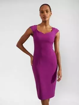 Платье-сорочка от лилии Hobbs, цвет Magenta Purple