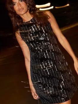 Платье-сорочка Ro&Zo, черный