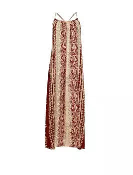 Платье South Beach, темно-красный