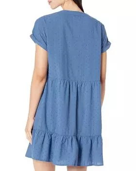 Платье Southern Tide Colette Swiss Dot Dress, цвет Seven Seas Blue