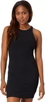 Платье Spiritual Gangster Slim Rib Tank Dress, черный