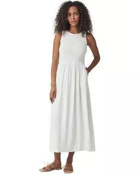 Платье Splendid Malibu Smocked Dress, белый