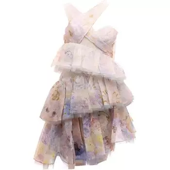Платье SS22 женское разноцветное Zimmermann, мультиколор