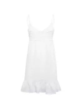 Платье стандартного кроя Acanfora, белый