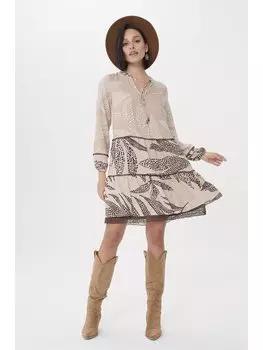 Платье стандартного кроя Blue Shadow, бежевый