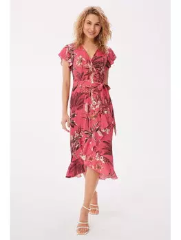 Платье стандартного кроя Blue Shadow, красный