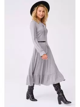 Платье стандартного кроя Blue Shadow, серый