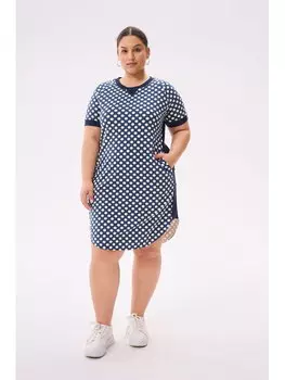 Платье стандартного кроя Blue Shadow, синий