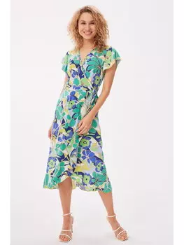 Платье стандартного кроя Blue Shadow, зеленый