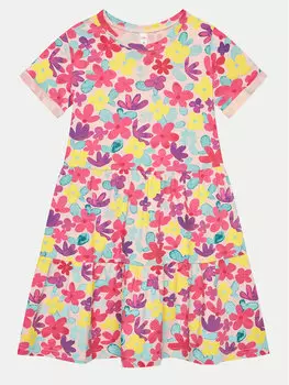 Платье стандартного кроя Coccodrillo, мультиколор