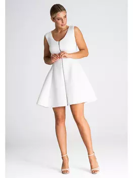 Платье стандартного кроя Figlfigl, экрю