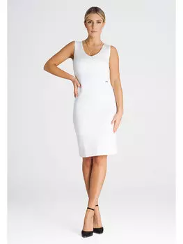 Платье стандартного кроя Figlfigl, белый