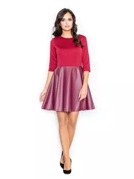 Платье стандартного кроя Figlfigl, бургундия