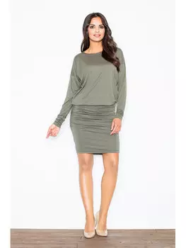 Платье стандартного кроя Figlfigl, хаки