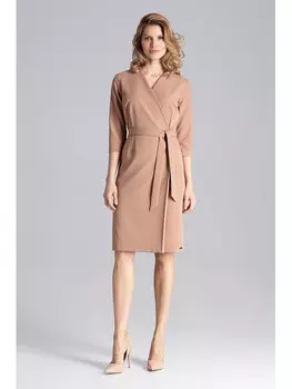 Платье стандартного кроя Figlfigl, коричневый