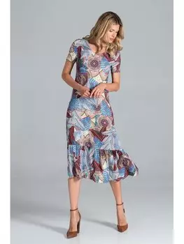 Платье стандартного кроя Figlfigl, мультиколор