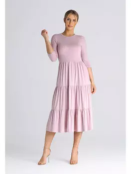 Платье стандартного кроя Figlfigl, розовый