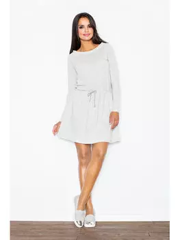 Платье стандартного кроя Figlfigl, серый
