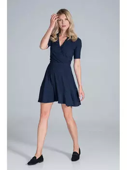 Платье стандартного кроя Figlfigl, синий