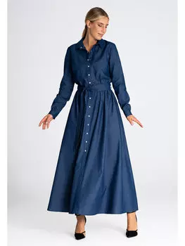 Платье стандартного кроя Figlfigl, синий